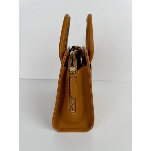 Radley London Liverpool Street Satchel Zip-Top Multiway Bag Orange - Picture 2 of 7